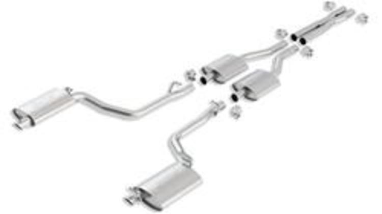 Borla S-Type Cat-Back Exhaust System 11-14 Chrysler 300, Charger - Click Image to Close